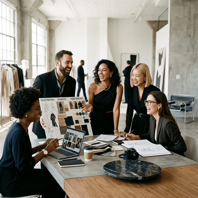 Creative Team Collaborating