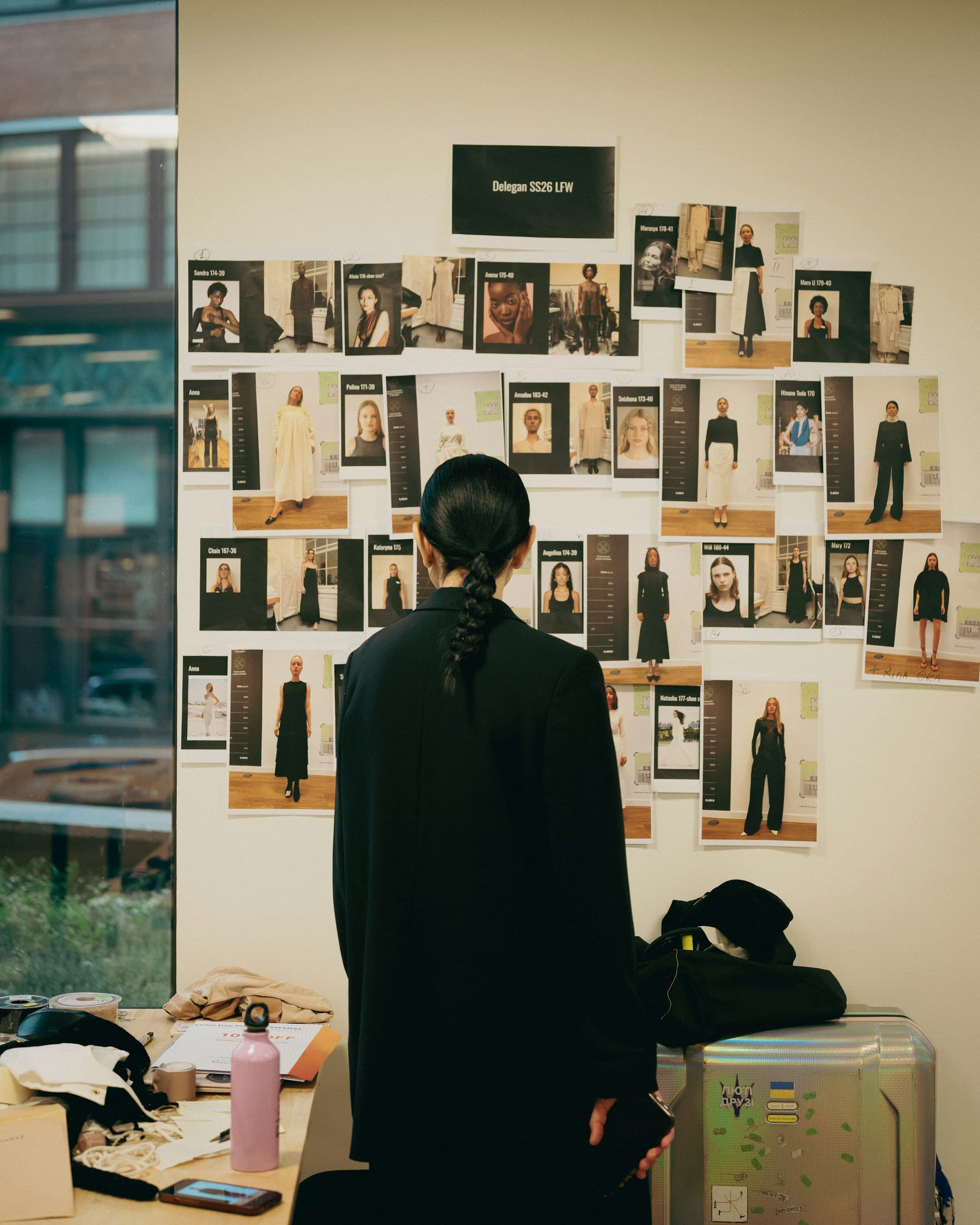 Creative director reviewing a visual brand direction
