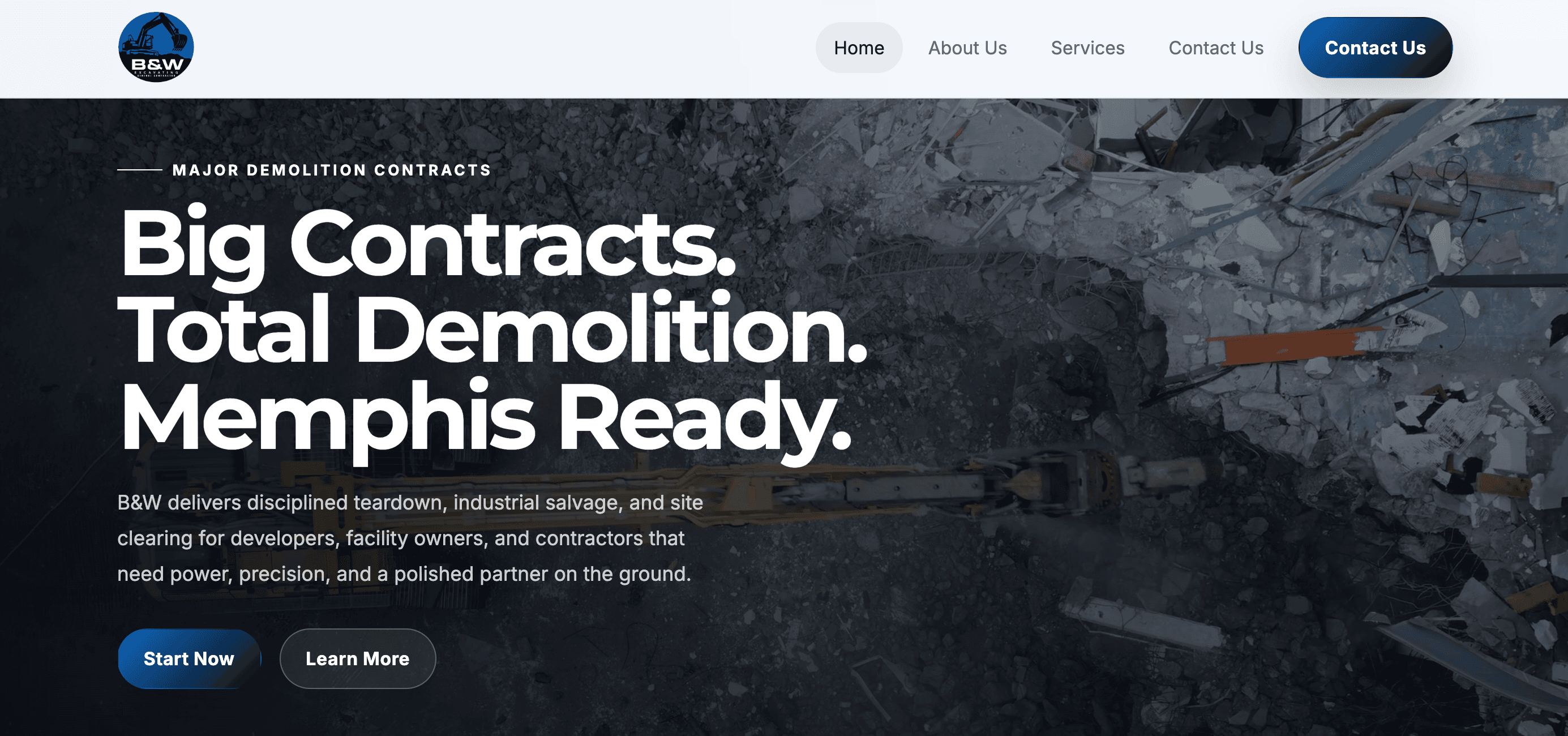 Demo Pros website design