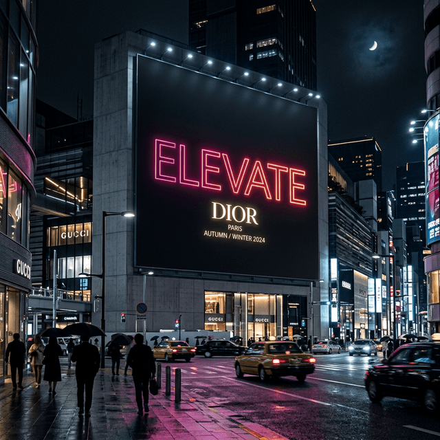 Outdoor Advertising graphic design example